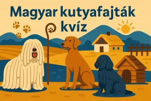 Magyar kutyafajták kvíz – Teszteld kutyás tudásod!
