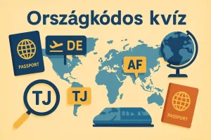 Országkódos kvíz – Teszteld a világismereted!