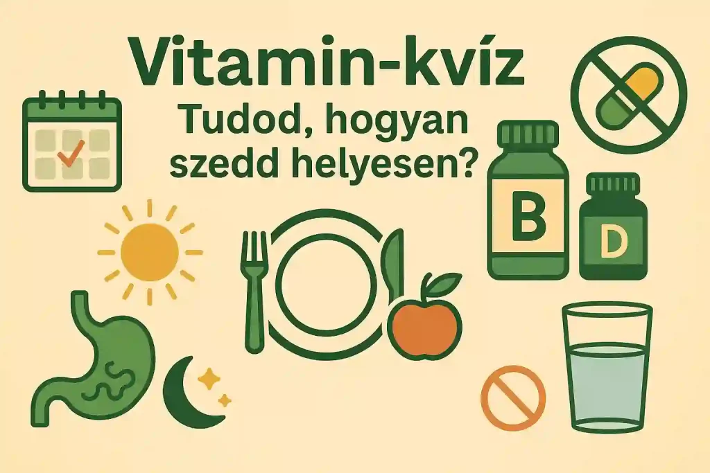 Vitamin kviz Tudod hogyan szedd kvizneked