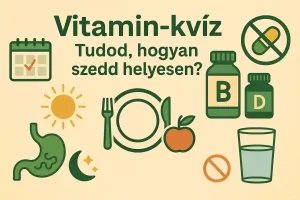 Vitaminok helyes szedése – kvíz, amit mindenkinek ki kellene töltenie