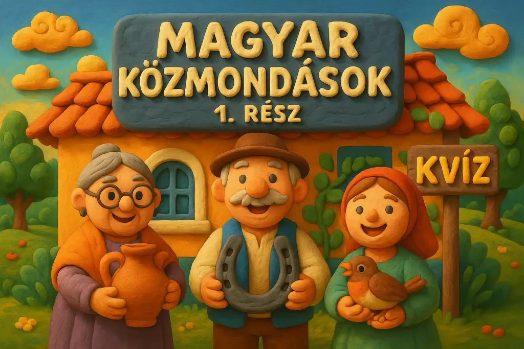 Te mennyire vagy otthon a magyar kozmondasokban 1. resz kvizneked