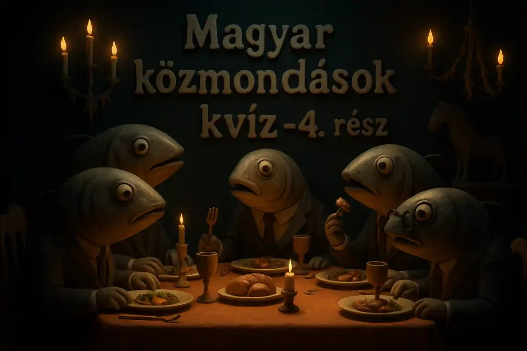Te mennyire vagy otthon a magyar kozmondasokban 4. resz kvizneked