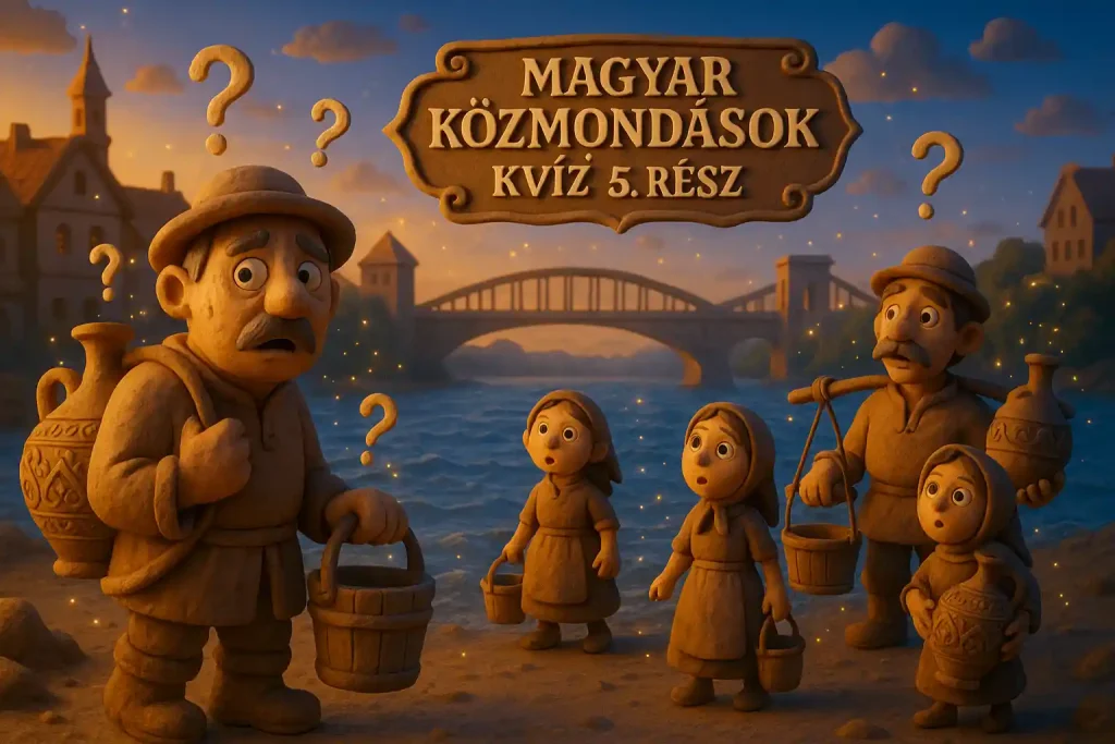 Te mennyire vagy otthon a magyar kozmondasokban 5. resz kvizneked