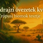 foldrajzi ovezetek kviz tropusi biomok tesztje