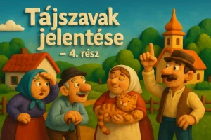 Tájszavak jelentése kvíz 3. rész – Teszteld tudásod könnyedén!