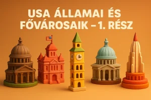 USA államai és fővárosaik – kvíz 1. rész