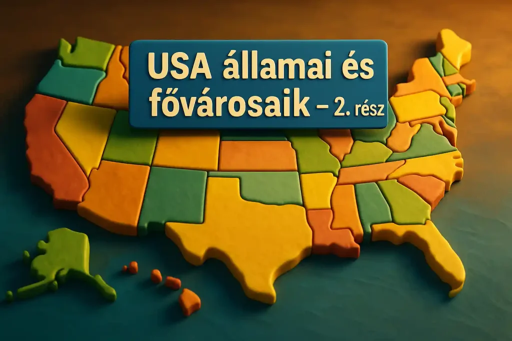 USA térképes illusztráció szöveges vagy szimbólumos jelölés nélkül