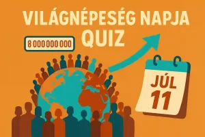 Világnépesség Napja kvíz – Teszteld a demográfiai tudásod!