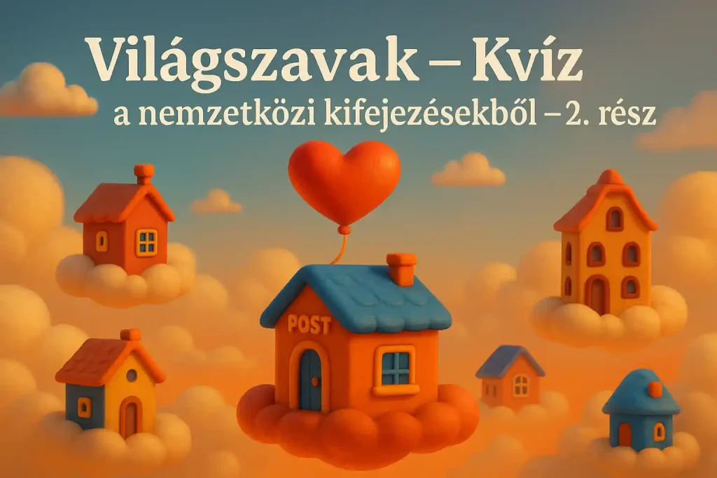 Világszavak – Szerelmi kifejezések a világ nyelvein (3D illusztráció)