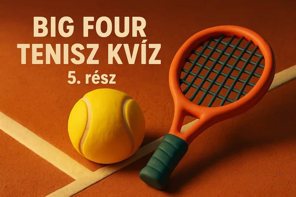 Teniszlabda és teniszütő clay stílusú illusztráció