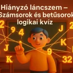 hianyzo lancszem szamsorok es betusorok kviz