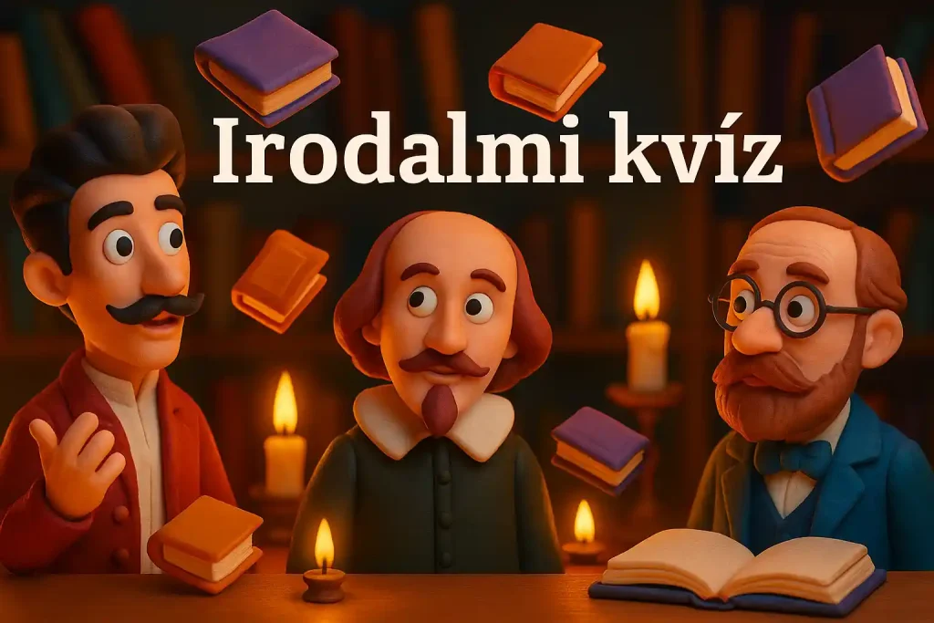 Irodalmi kvíz klasszikus szerzőkkel és könyvekkel