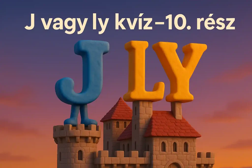 J vagy ly kvíz – helyesírási játék 10. rész