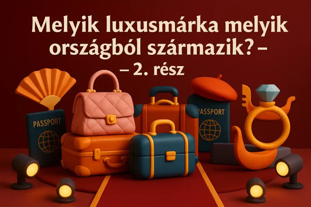 Divatkvízhez kapcsolódó bőröndök, táskák és kiegészítők 3D stílusban