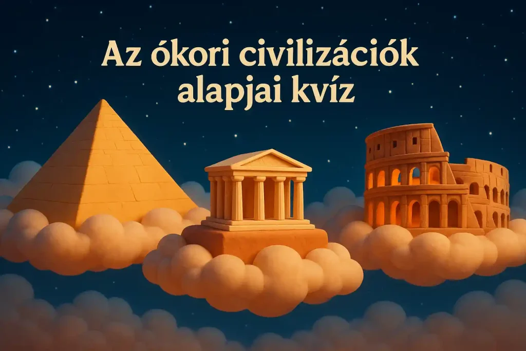 Piramis, Parthenon és Colosseum – Az ókori civilizációk alapjai kvíz