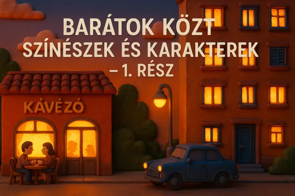 Barátok közt színészek és karakterek kvíz illusztráció