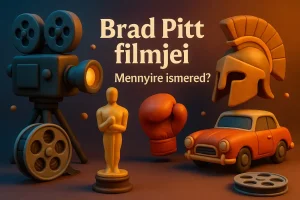 Brad Pitt filmjei – Mennyire ismered?