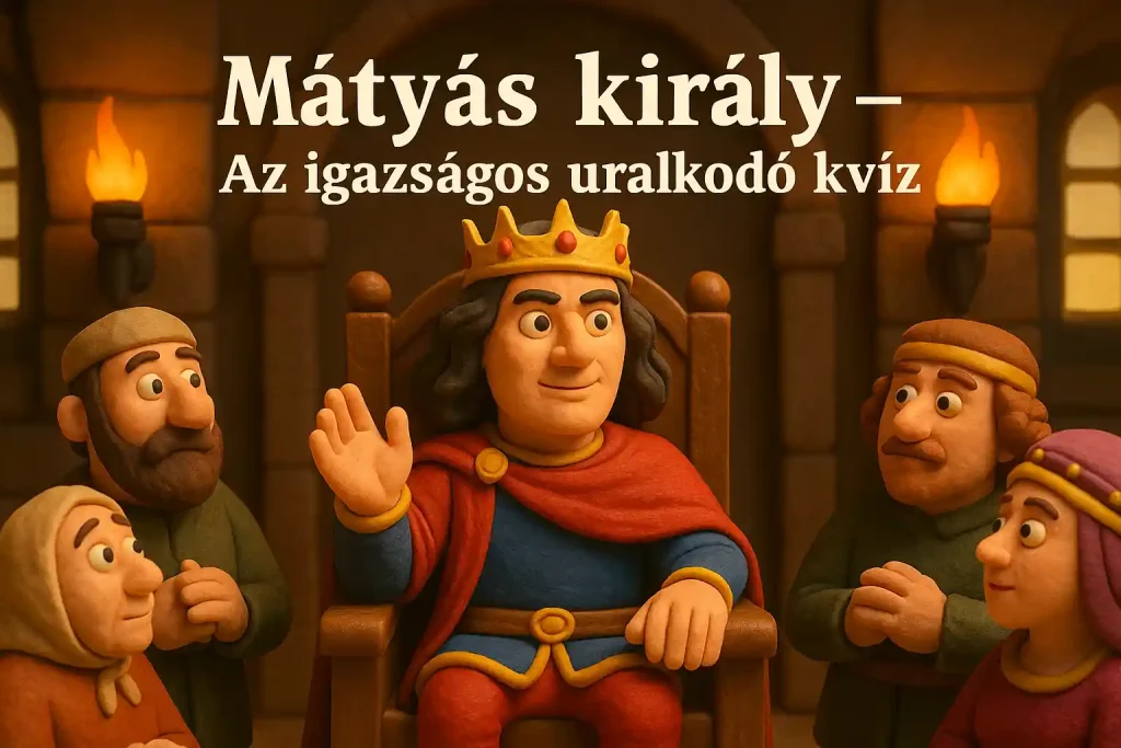 Mátyás király – Az igazságos uralkodó kvíz illusztráció