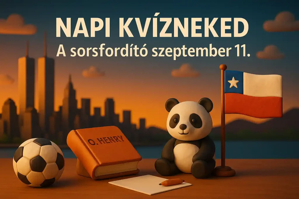 Szeptember 11 történelmi események szimbolikus illusztráció