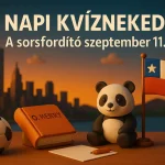 napi kvizneked a sorsfordito szeptember 11