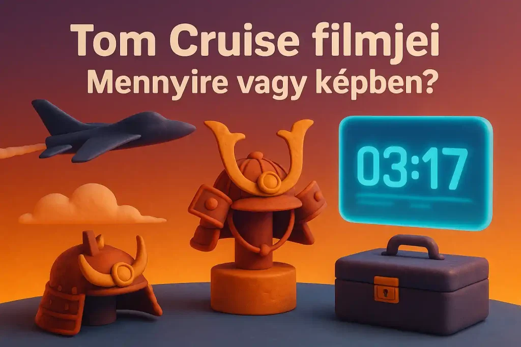 Filmes hangulatú kvíz illusztráció