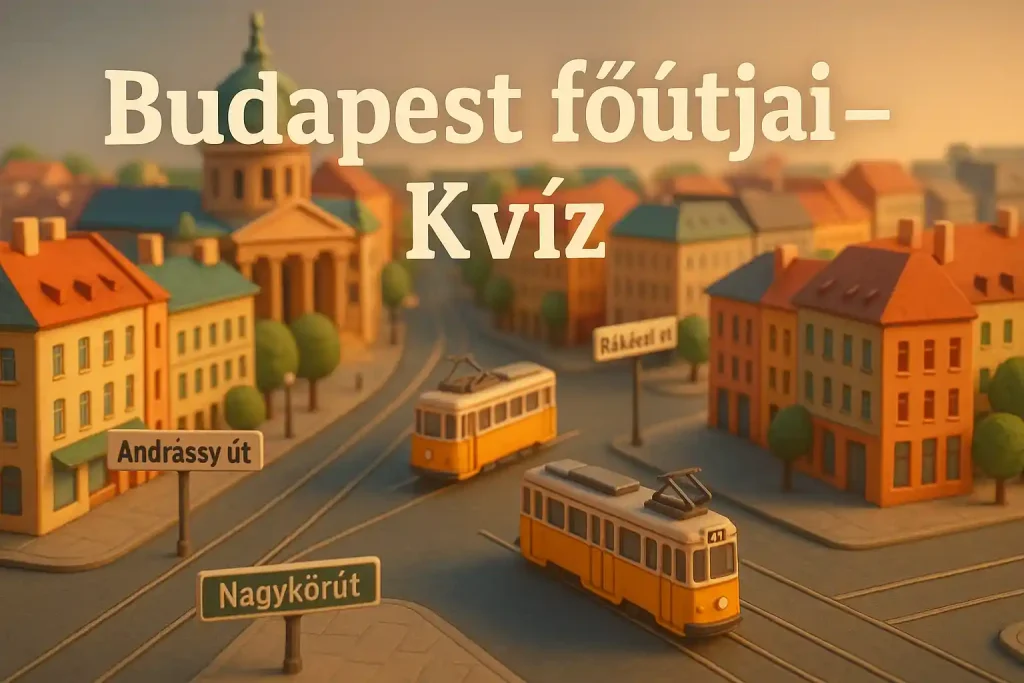 Budapest főútjai – ikonikus utak és villamosok