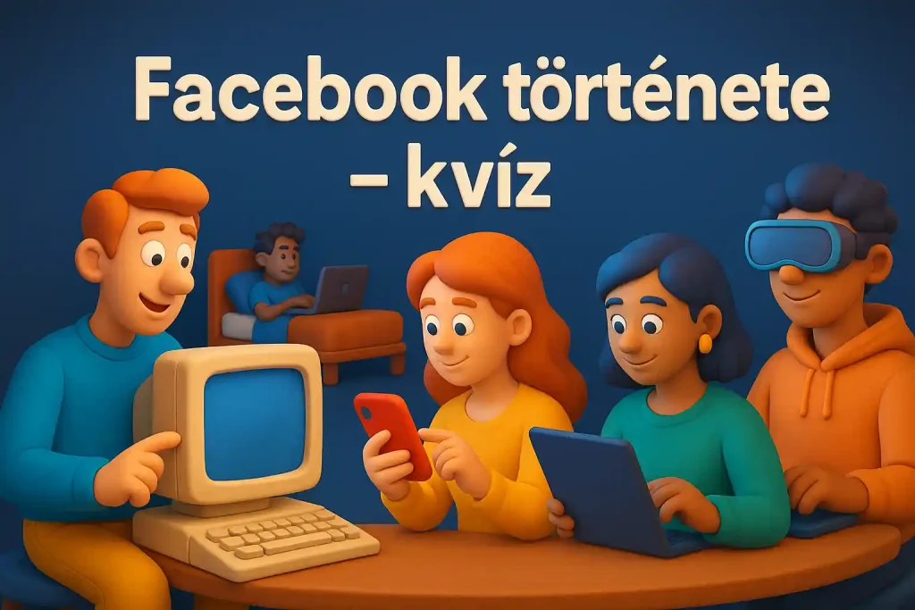 Facebook története kvíz – közösségi média evolúciója