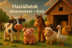 Háziállatok elnevezései – kvíz