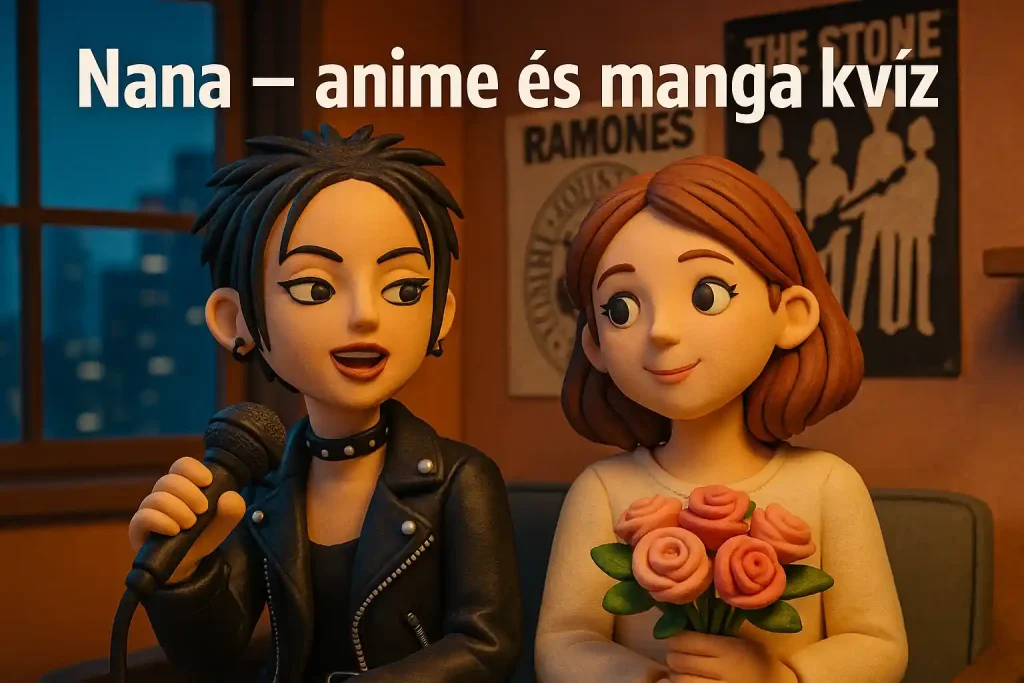 Nana anime és manga kvíz illusztráció