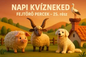 Napi Kvízneked: Fejtörő Percek – 25. rész
