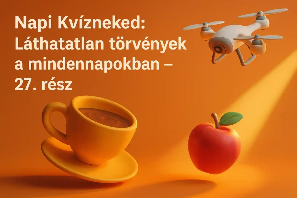 Láthatatlan törvények a mindennapokban – tudomány a hétköznapokban