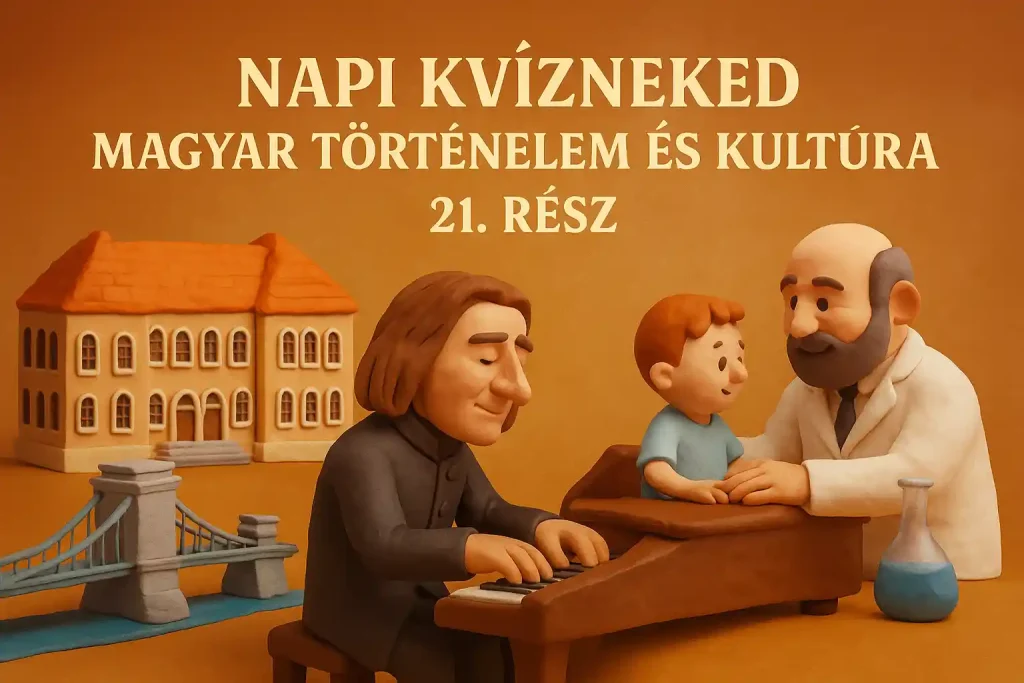 Magyar történelem és kultúra illusztráció