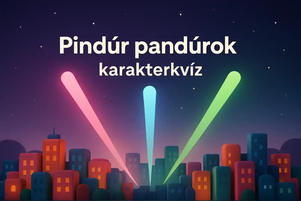 Színes fénycsóvák a város felett – nosztalgikus hangulat
