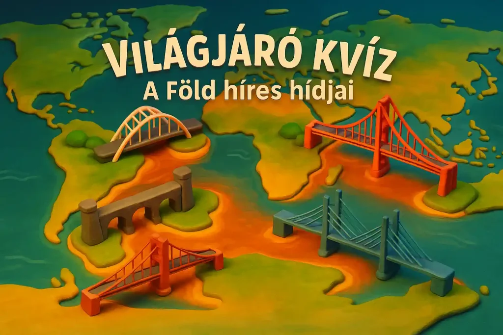 Világ híres hídjai – ikonikus hidak a világ különböző pontjairól