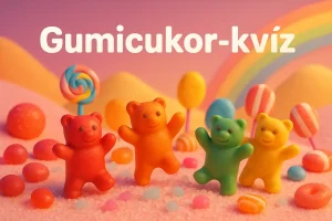 Gumicukor-kvíz – Retró kedvencek és modern finomságok