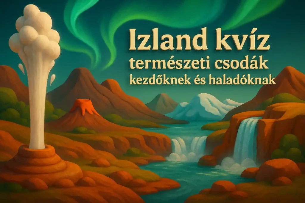 Izland gejzír, vízesés és sarki fény – természeti csodák