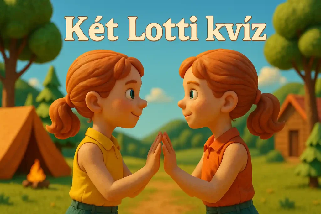 Két Lotti ikerpár a nyári táborban – Erich Kästner klasszikusa