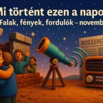 mi tortent ezen a napon falak fenyek fordulok november 9