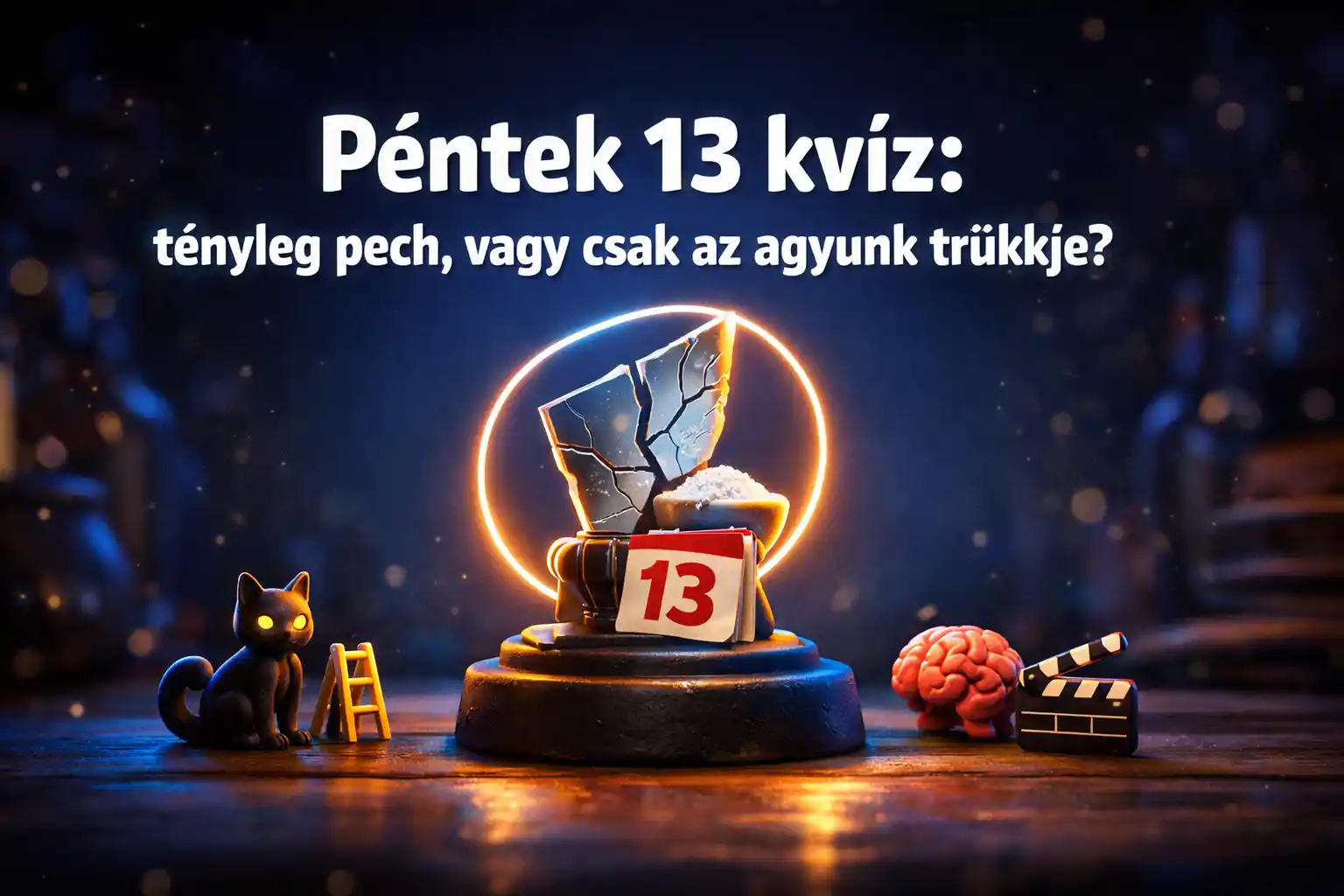 Péntek 13: pech, vagy csak az agyad túl jól keres mintát?
