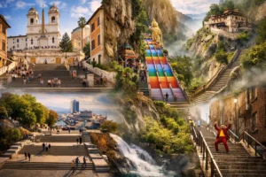 Híres lépcsők – Kvíz