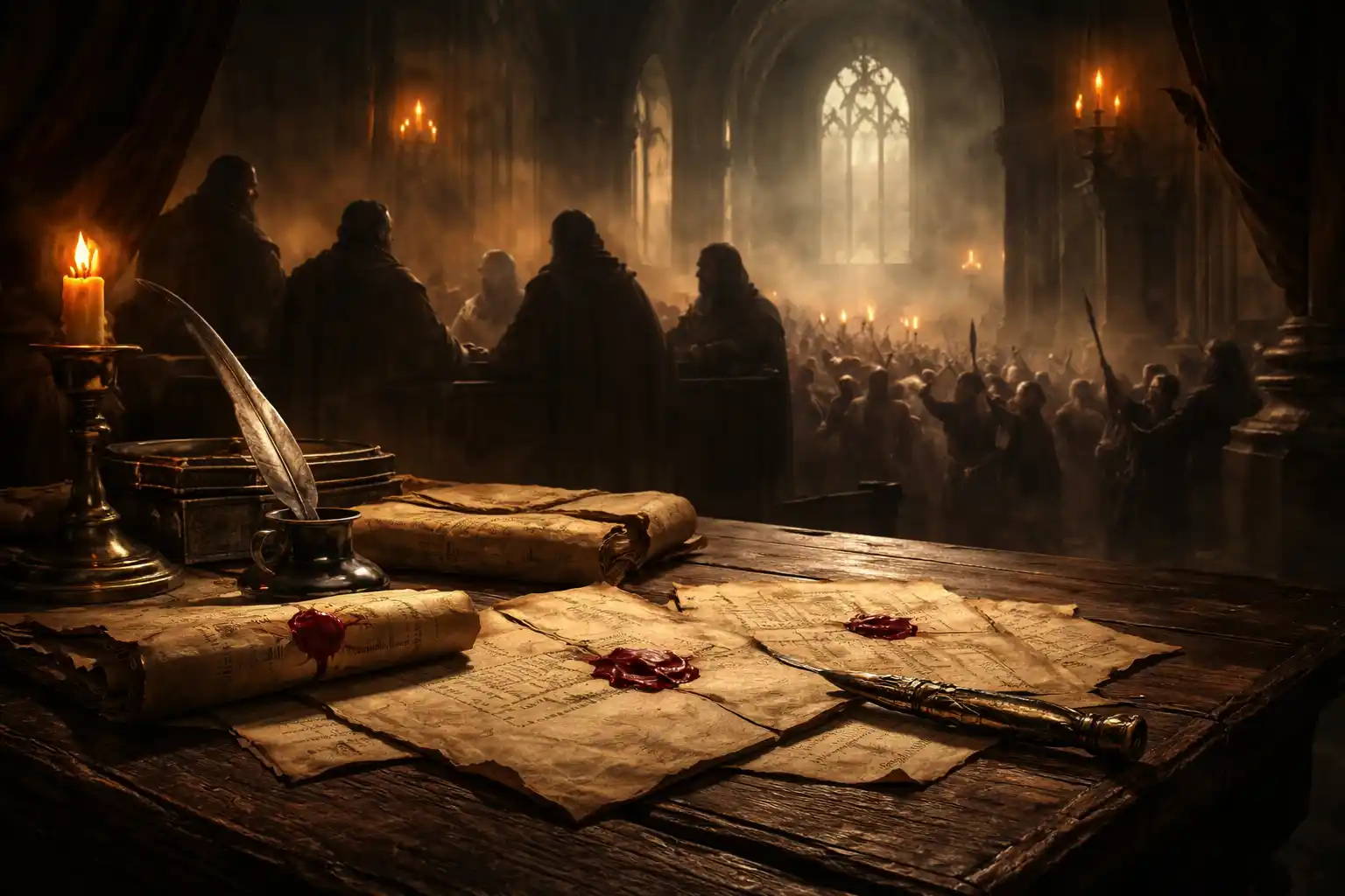 Titkos tervek, pápai döntések, népfelkelések