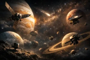 Űrszondák kvíz – Jupiter, Plútó és a Naprendszer nagy felfedezései