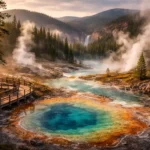 yellowstone a fold egyik legfurcsabb nemzeti parkja