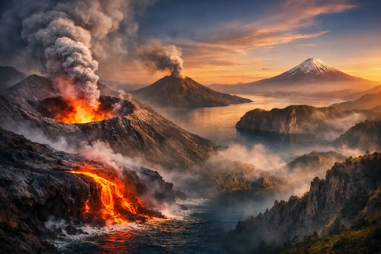 Híres vulkánok kvíz