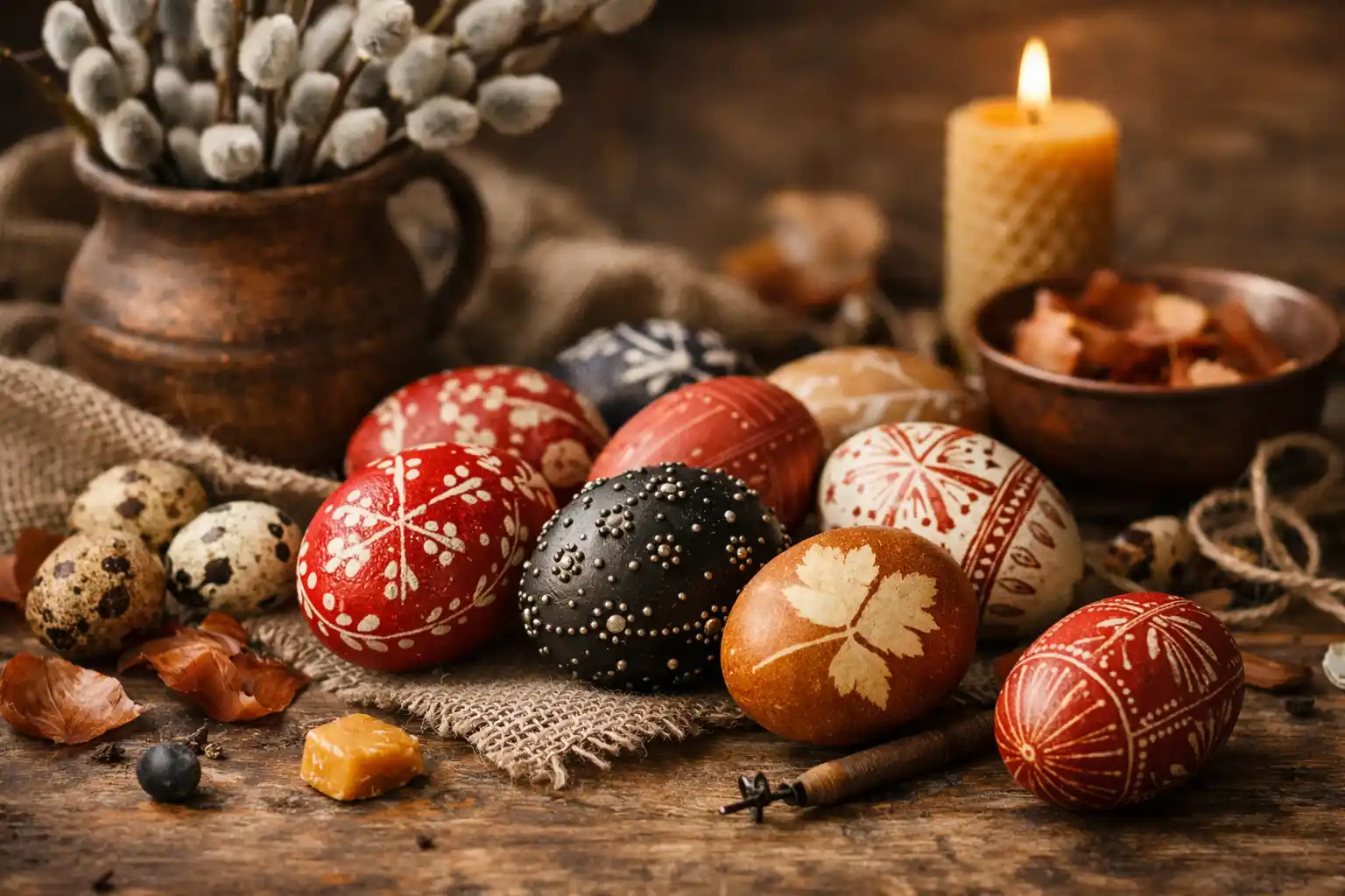 Magyar húsvéti tojásdíszítés kvíz – Ismered a hagyományos mintákat és technikákat?