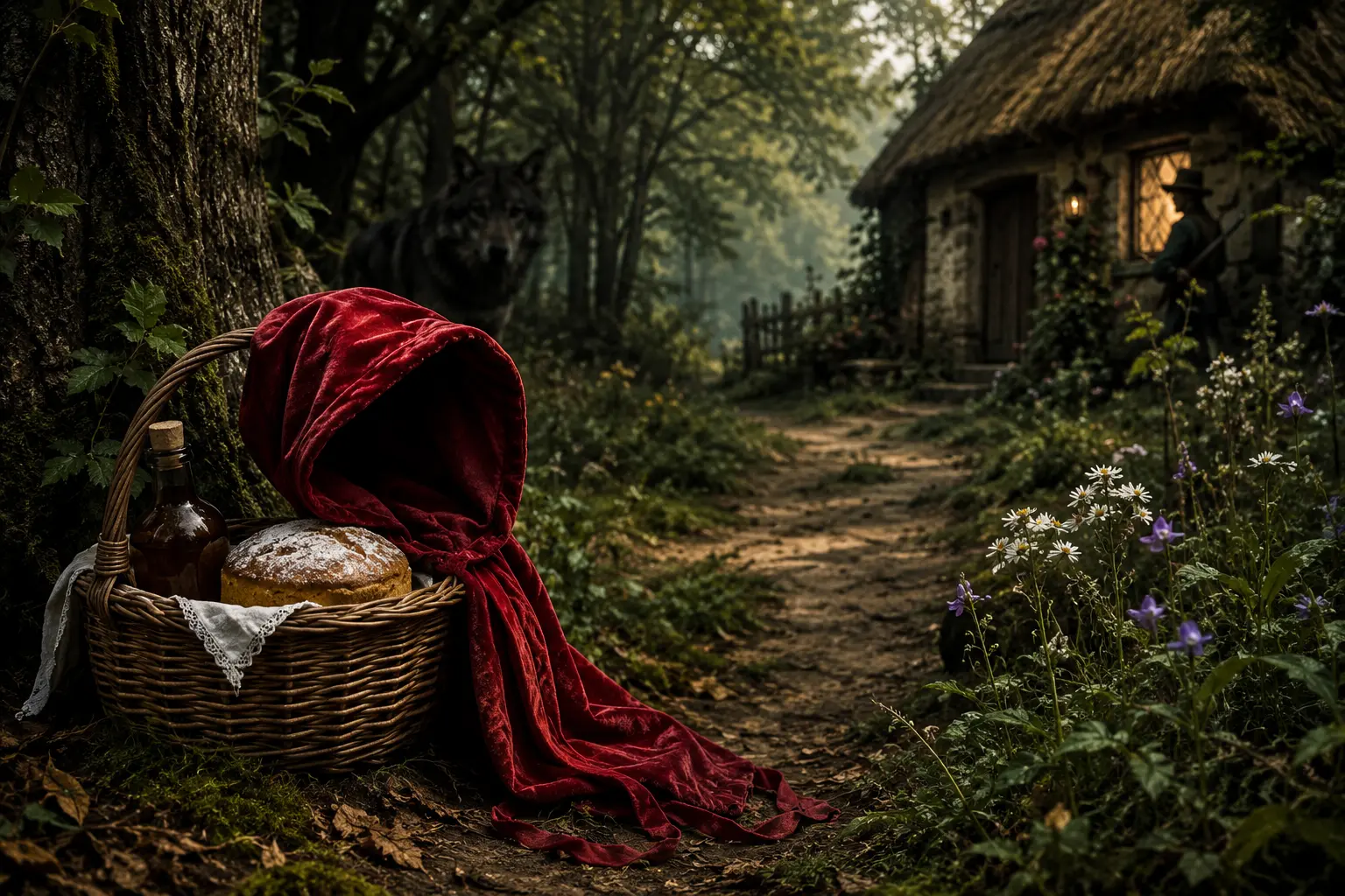 Grimm-mese kvíz Piroska és a farkas történetéről