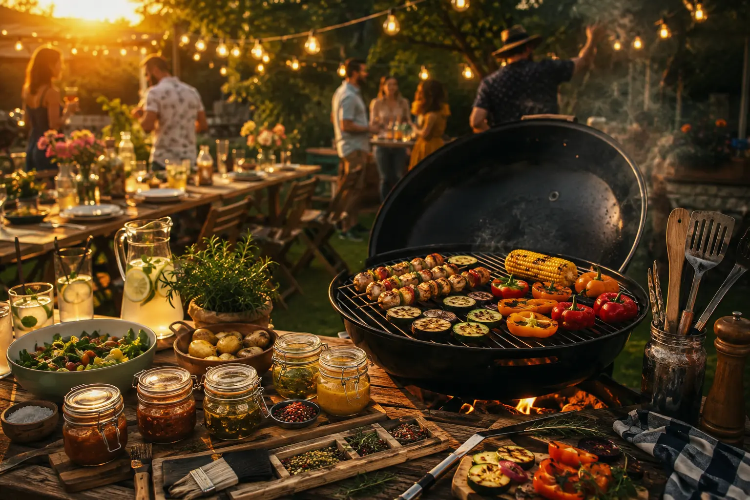 Milyen nyári grillmester lennél egy kerti partin?