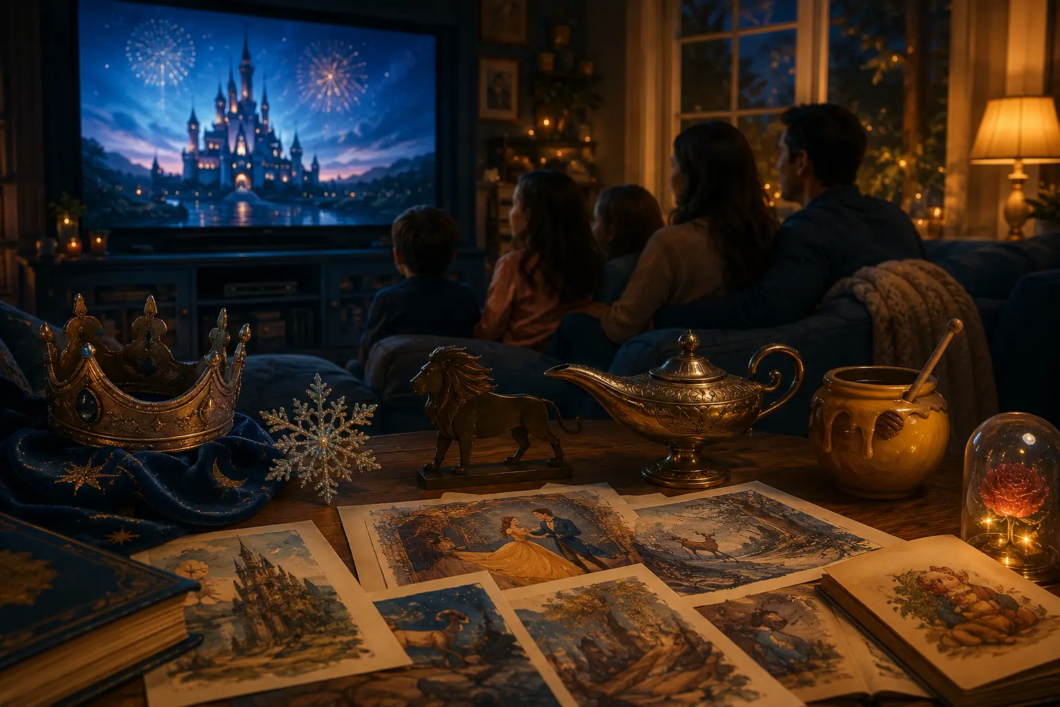 Disney mese kvíz hangulatát idéző mesefilmes jelenet