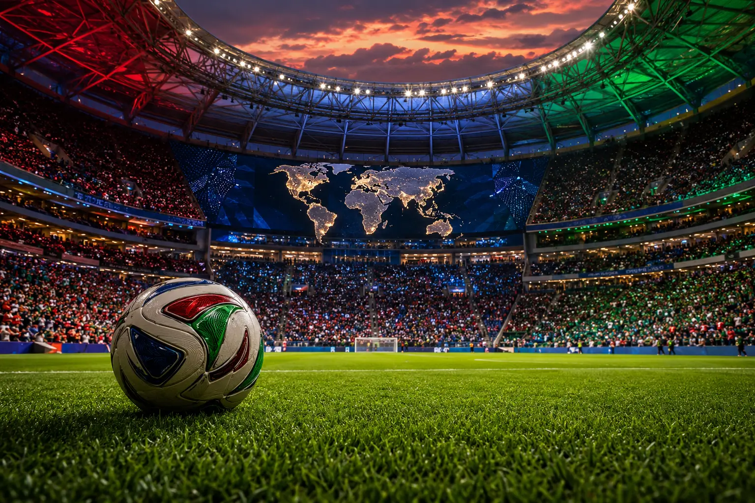FIFA VB 2026 Kvíz 1 FIFA VB 2026 kvíz stadionhangulattal