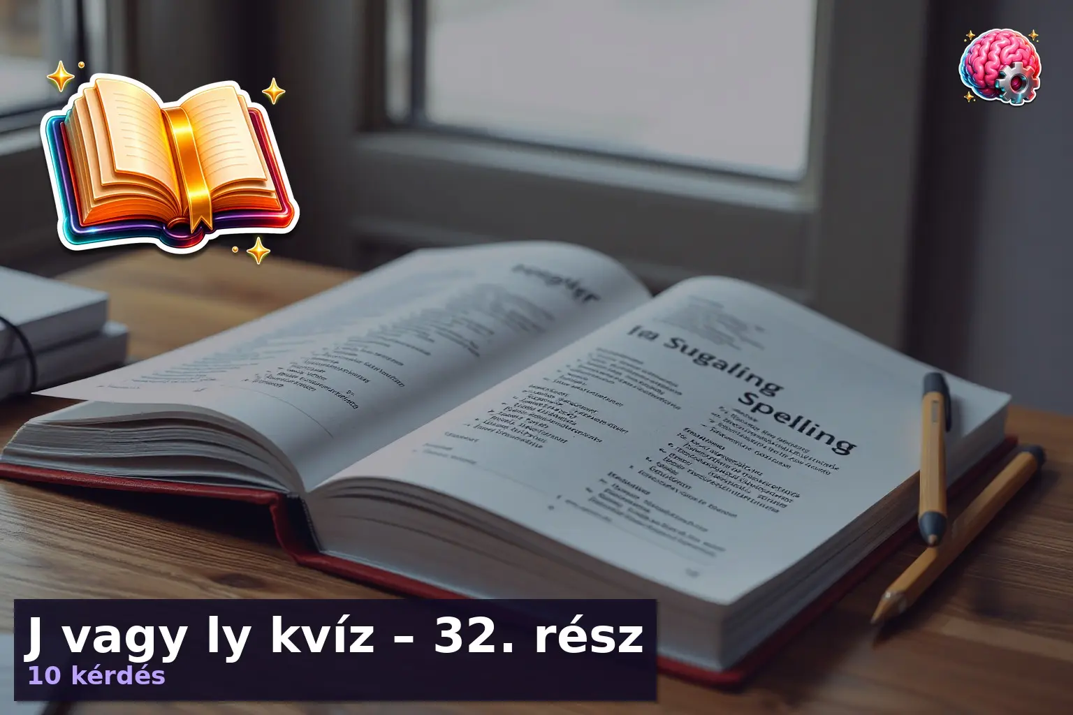 J vagy ly kvíz helyesírási gyakorlófüzettel